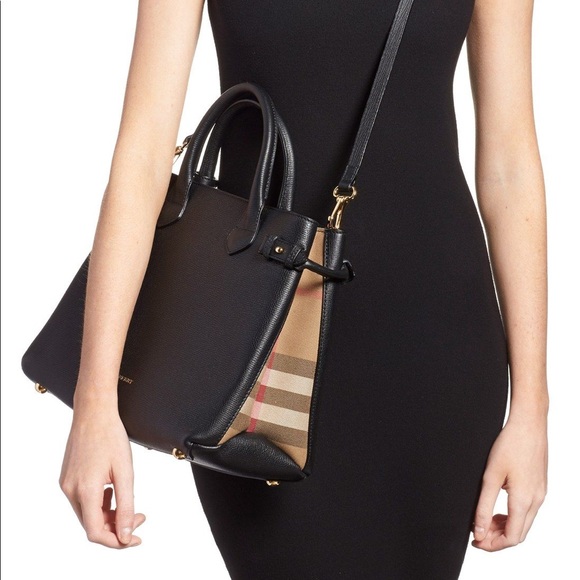 Burberry Handbags - Burberry Leather Bag